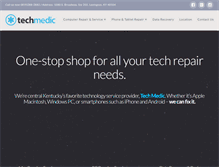 Tablet Screenshot of gotechmedic.com